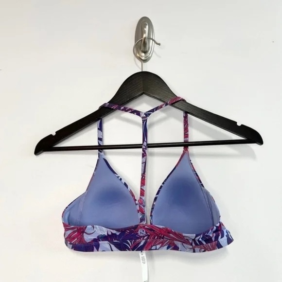 Lululemon Deep Sea Swim Top - Mini Twisted Tropical Hydrangea Multi - Size 8 - Picture 5 of 7